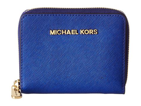 michael kors blue continental wallet|Michael Kors large continental wallet.